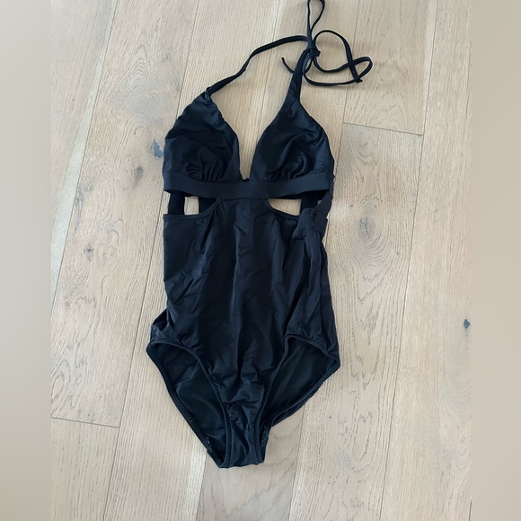 SEAFOLLY - womans black one piece swimsuit - Picture 1 of 6